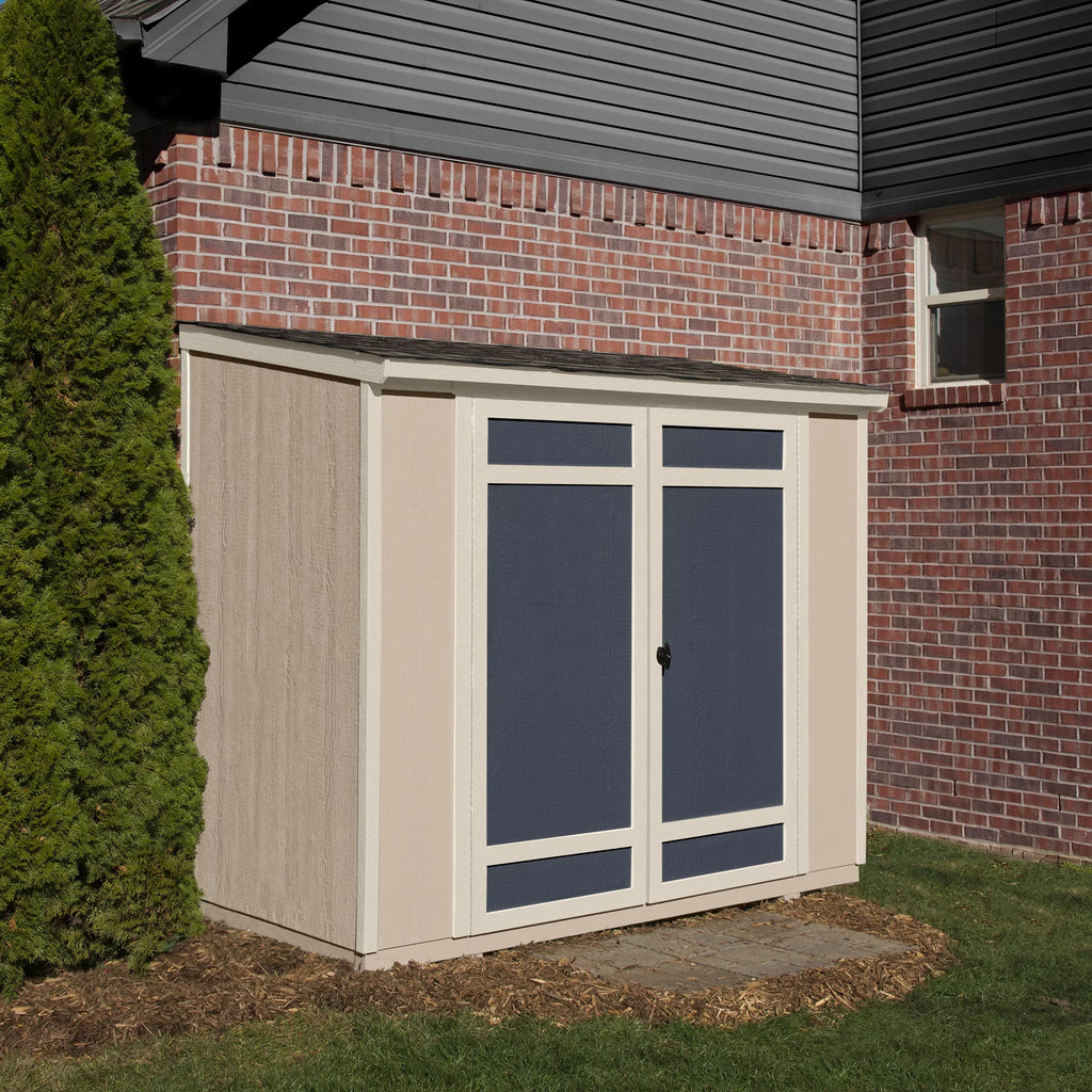 Handy Home Products Fremont 4 ft. x 8 ft.  Lean-To Sizetorage Sizehed