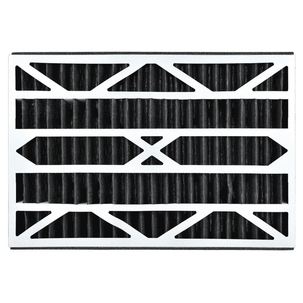 AIRx Filters Odor 16x25x3 Air Filter MERV 8 Replacement for Air Bear Trion 229990-001 229990-101 248713-101 255649-001 to Fit Media Air Cleaner Cabinet 455602-425 455602-925 455602-0425, 3-Pack