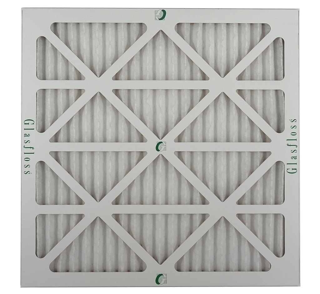 Glasfloss 18x20x1 - MERV 10 -Qty:12 - Furnace Air Filter - Made in USizeA (Actual Sizeize: 17.5 x 19.5x7/8 inch)