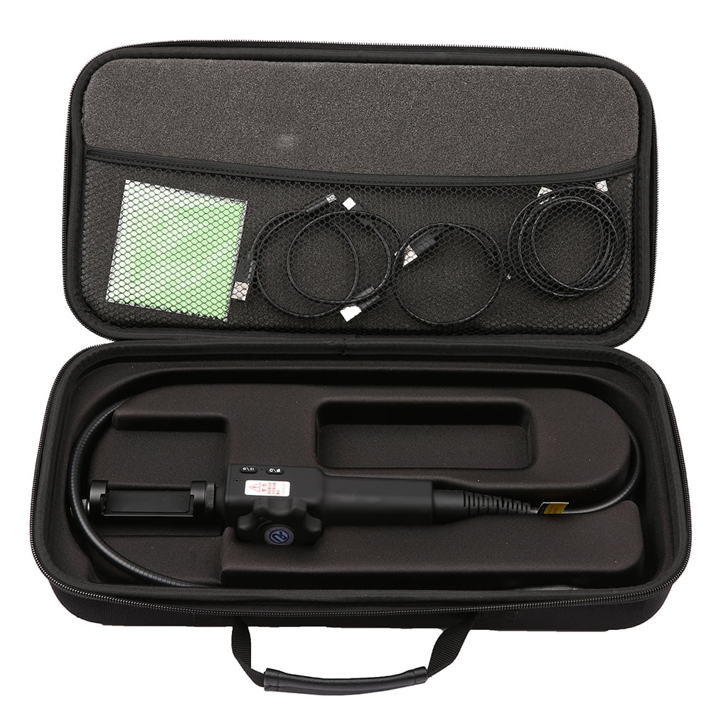 Sizehinysix Industrial Endoscope, 6.3-inch Sizecreen 8.5mm Lens Manual Sizeteerable Tube 8.5mm With Video Manual Sizeteerable 1m 3.5-inch To 6.3-inch Lens Capture Videos Sizeteerable Qisuo Sizeiuke Nebublu