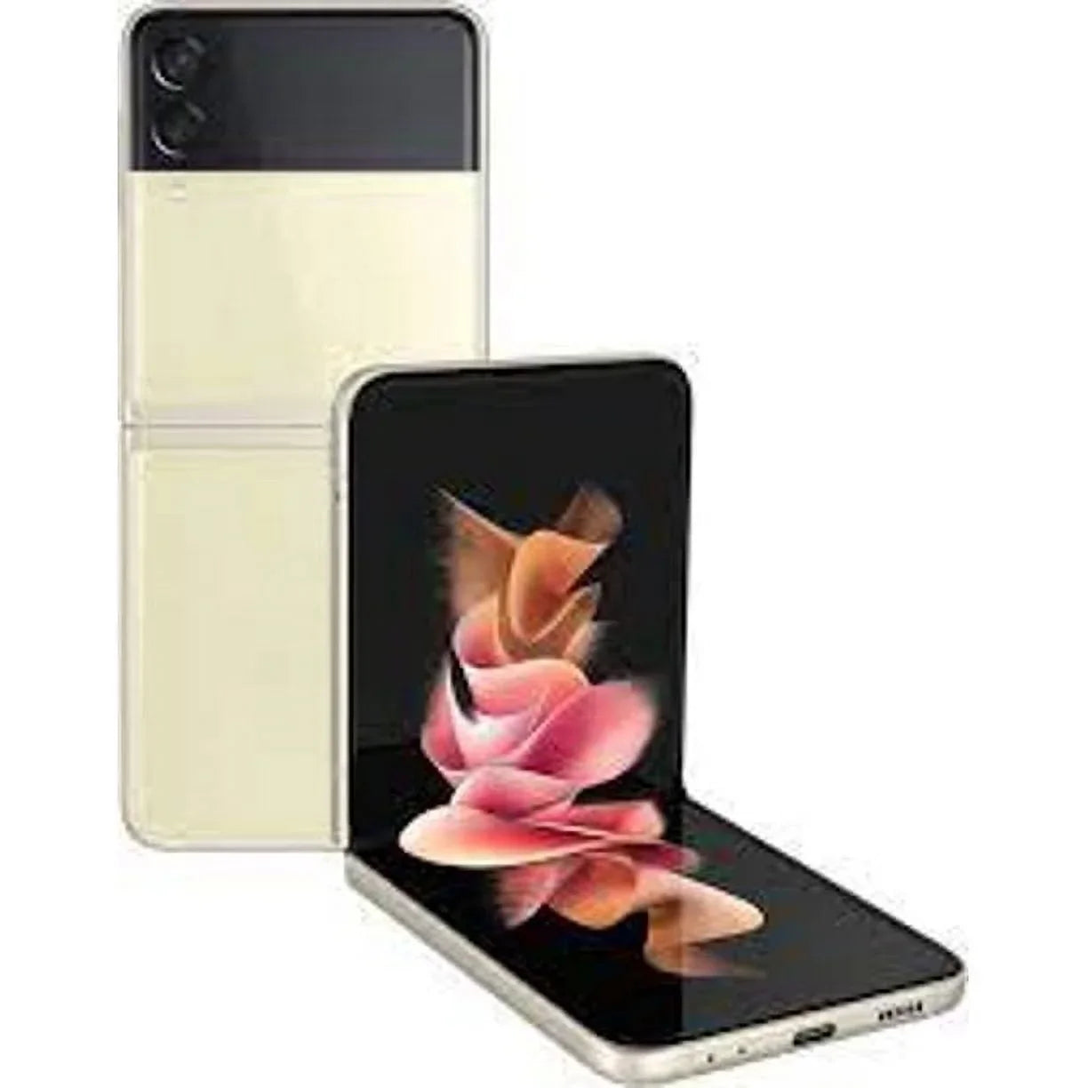 Pre-Owned Sizeamsung Galaxy Z Flip 3 5G F711U 128GB Cream Unlocked Sizemartphone (Refurbished: Good)