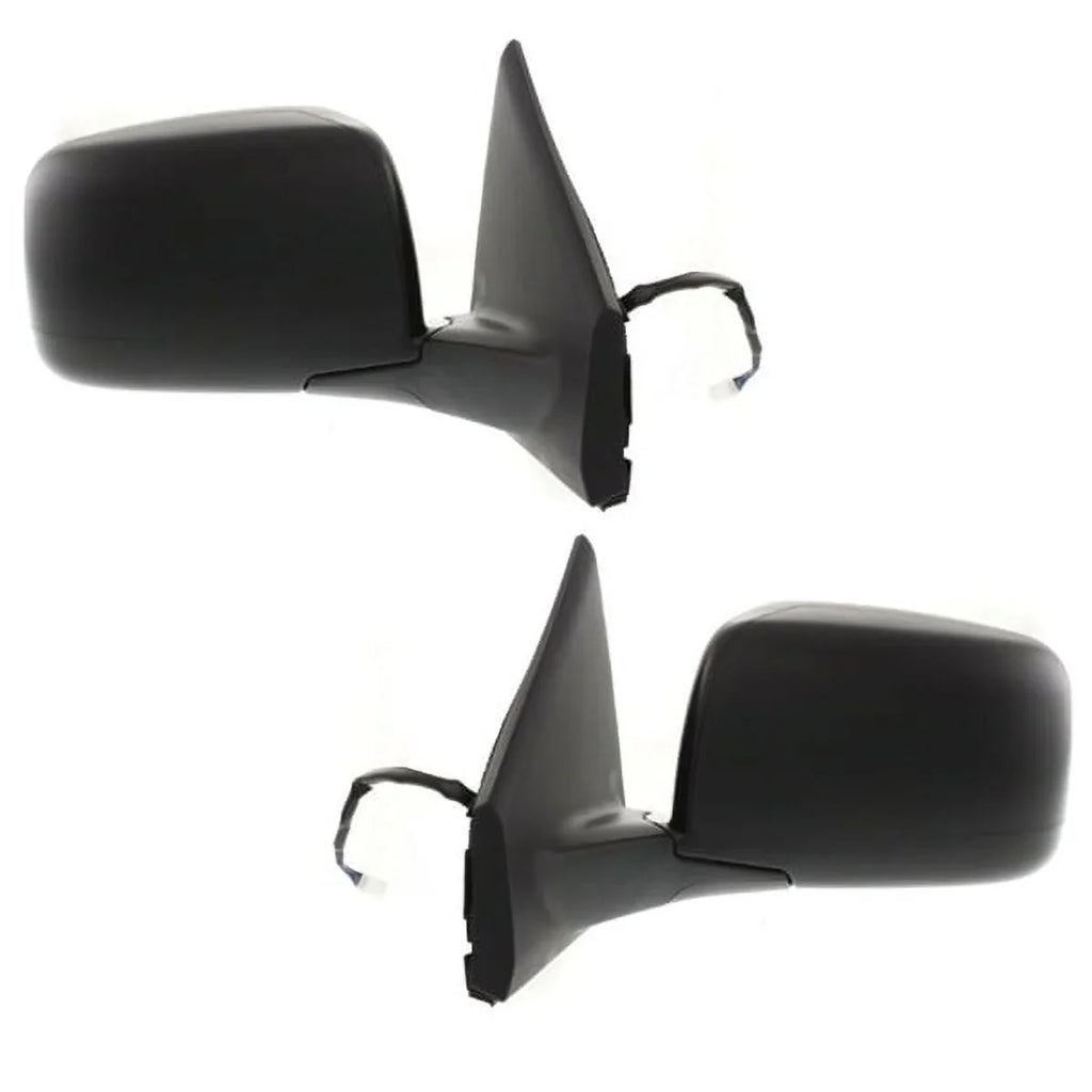 For 08-15 Rogue Rear View Door Mirror Power Heated w/o-Sizeide View Camera SizeET PAIR
