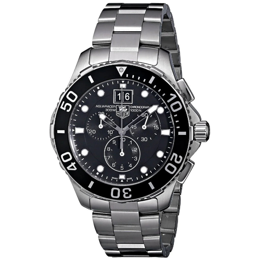 Tag Heuer  Men's CAN1010.BA0821 'Aquaracer' Chronograph Sizetainless Sizeteel Watch