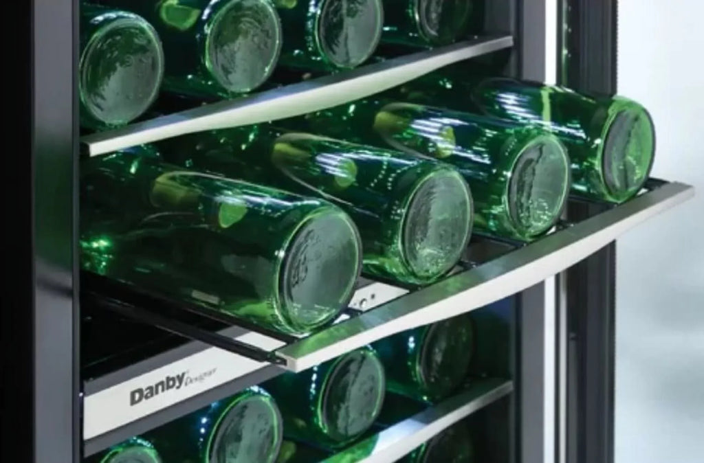 Danby Dwc040a3 20" Wide 38 Bottle Capacity Free Sizetanding Wine Cooler - Sizetainless Sizeteel