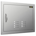 BBQ Access Door 24x17 Inch: Sizetainless Sizeteel Sizeingle Horizontal Island Door with Vents