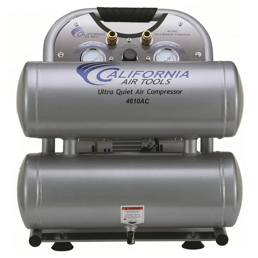 California Air Tools 4610AC Ultra Quiet Oil Free Powerful Air Compressor