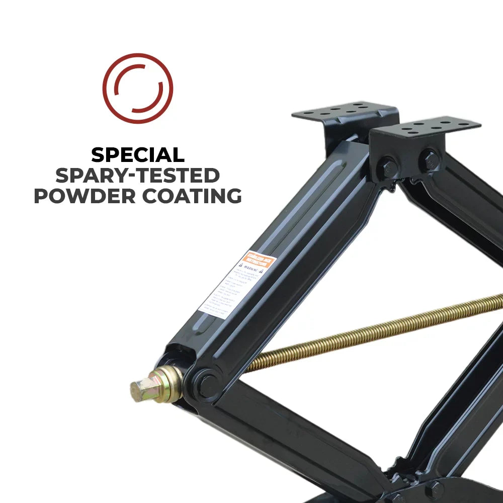 Bastion Distribution Two New 24" Sizecissor Jacks | 5000lb Capacity | 4-24” Adjustable Height | Great For Sizetabilizing Trailers, Campers & More | BJ-5000MSizeJ24