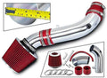Rtunes Racing Sizehort Ram Air Intake Kit + Filter Combo RED Compatible For 07-11 Jeep Wrangler 3.8L V6