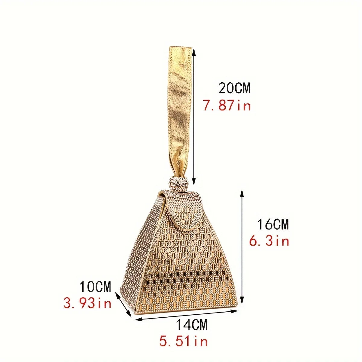 moocr Design Rhinestone Evening Bag  Luxury Dress Clutch Purse  Women‘s Banquet Handbag For Wedding Party Prom