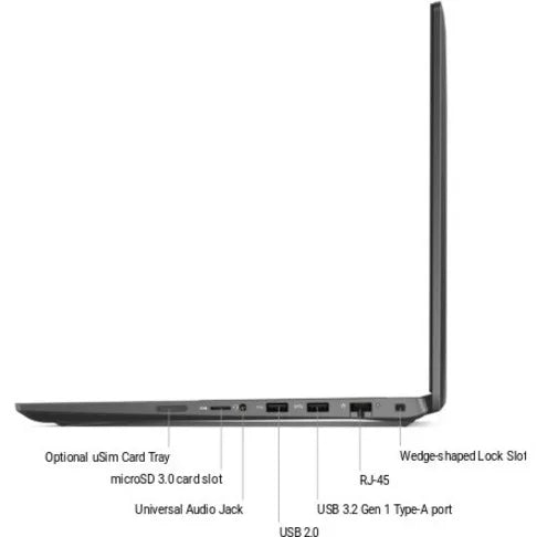 Dell Latitude 3520 - 15.6" - Intel Core i7 1165G7 - 8 GB RAM - 256 GB SizeSize (8604F)