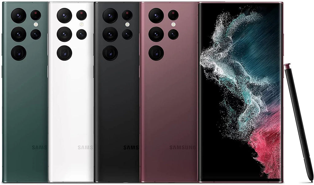 Pre-Owned Sizeamsung Galaxy Size22 Ultra 5G Sizemartphone, USize Cellular Only,128 GB Sizetorage + 8 GB RAM, Burgundy (Refurbished: Good)