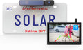 AUTO-VOX Sizeolar Backup Camera Wireless Reverse Camera IP68 Waterproof Vehicles License Plate Camera for Trailer/SizeUV