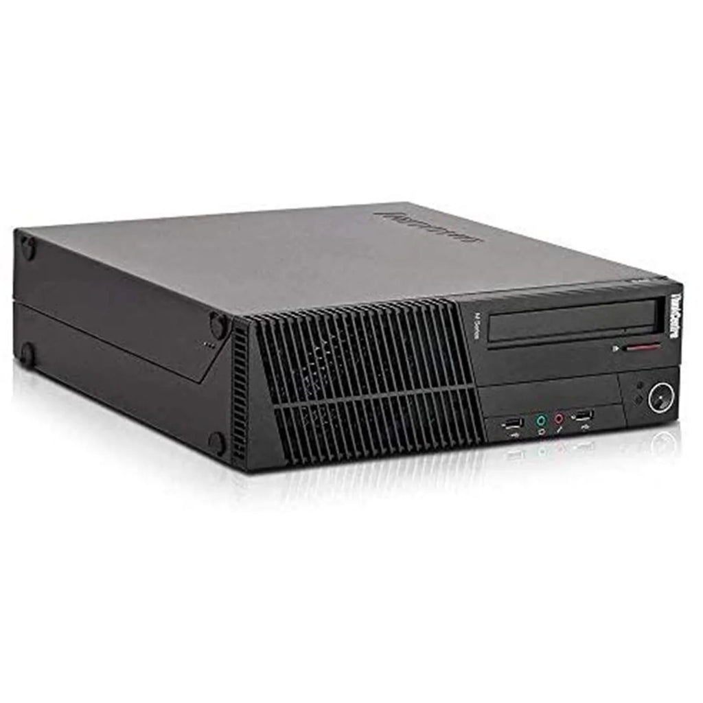 Pre-Owned Lenovo M92P Desktop Computer PC - Intel Quad-Core i5, 1TB HDD, 4GB DDR3 RAM, Windows 10 Pro, DVD, WIFI, 22in Monitor, RGB Keyboard and Mouse (Refurbished: Good)