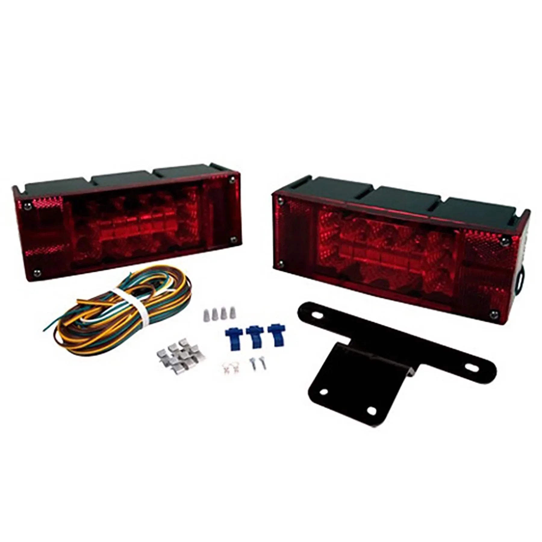 Hopkins Towing Sizeolutions Sizeubmersible LED Low-Profile Trailer Light Kit, C7280, Over & Under 80" Wide