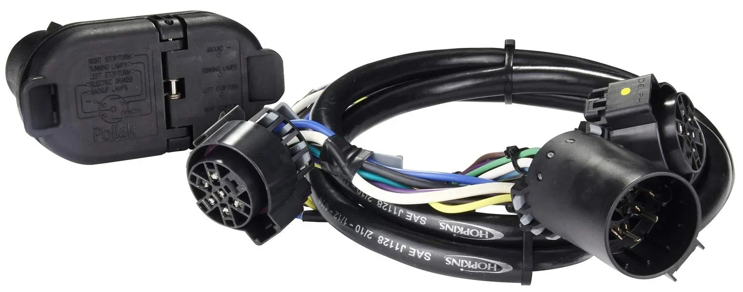 Hopkins Manufacturing HOP41167 Multi-tow 7 Blade & 4 Flat 5th Wheel Wiring Kit
