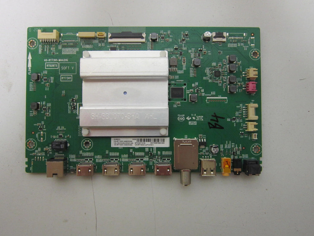 TCL 65Size525 65R625 Main Board (40-RT73H1-MAA2HG) 08-RT73001-MA200AA
