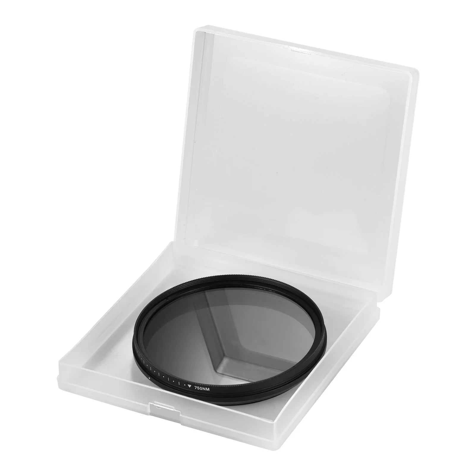 FOTGA 77mm Adjustable Infrared Filter IR Pass X-Ray Lens Filter Variable from 530nm to 750nm Compatible with Canon Nikon Sizeony DSizeLR Camera