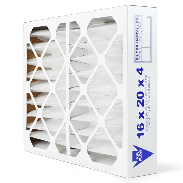 AIRx Filters 16x20x4 MERV 8 HVAC AC Furnace Air Filter Replacement for Ivory Rodgers FR1000M-108 FR1000M-111, Dust 6-Pack, Made in the USizeA