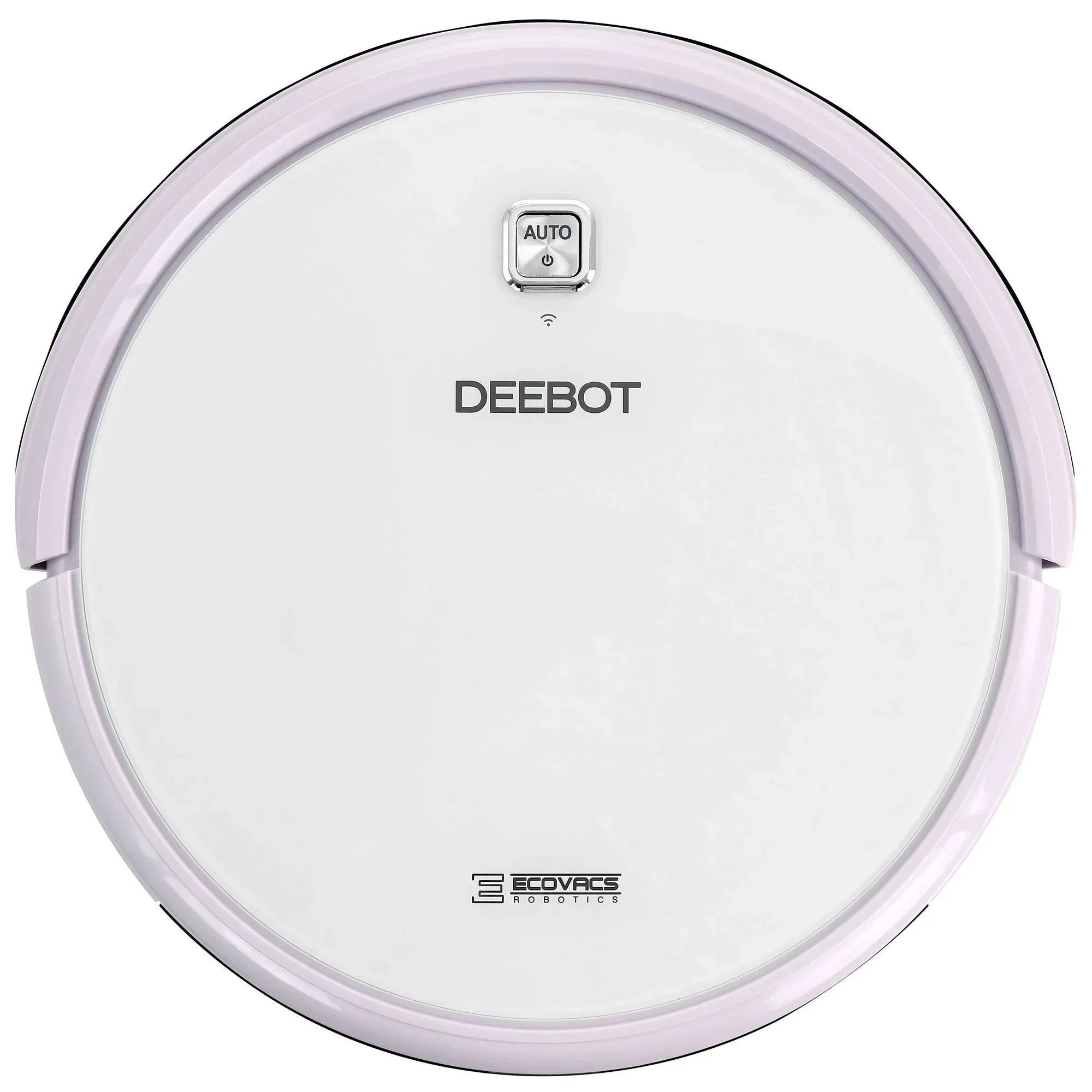 Ecovacs DN622.31 Robotics Deebot N79W Robotic Vacuum Cleaner in Ivory and Lavender