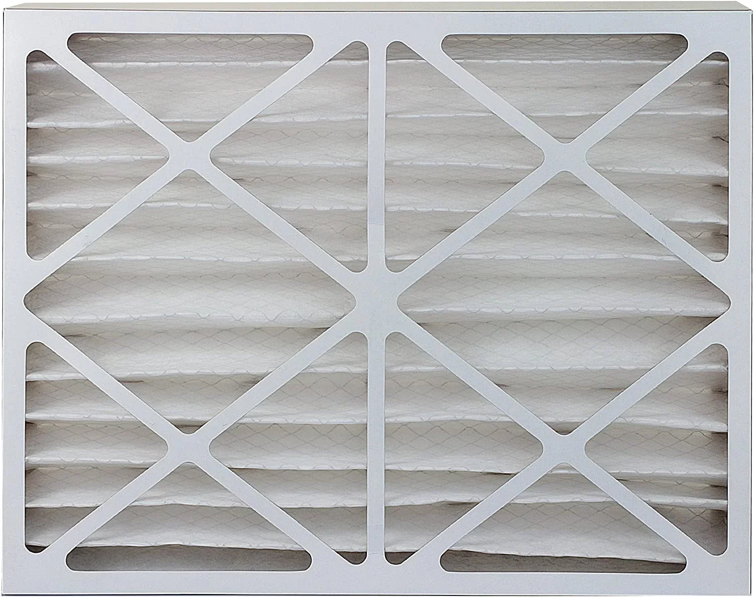 Filterbuy 20x25x4 MERV 8 Pleated HVAC AC Furnace Air Filters (4-Pack)