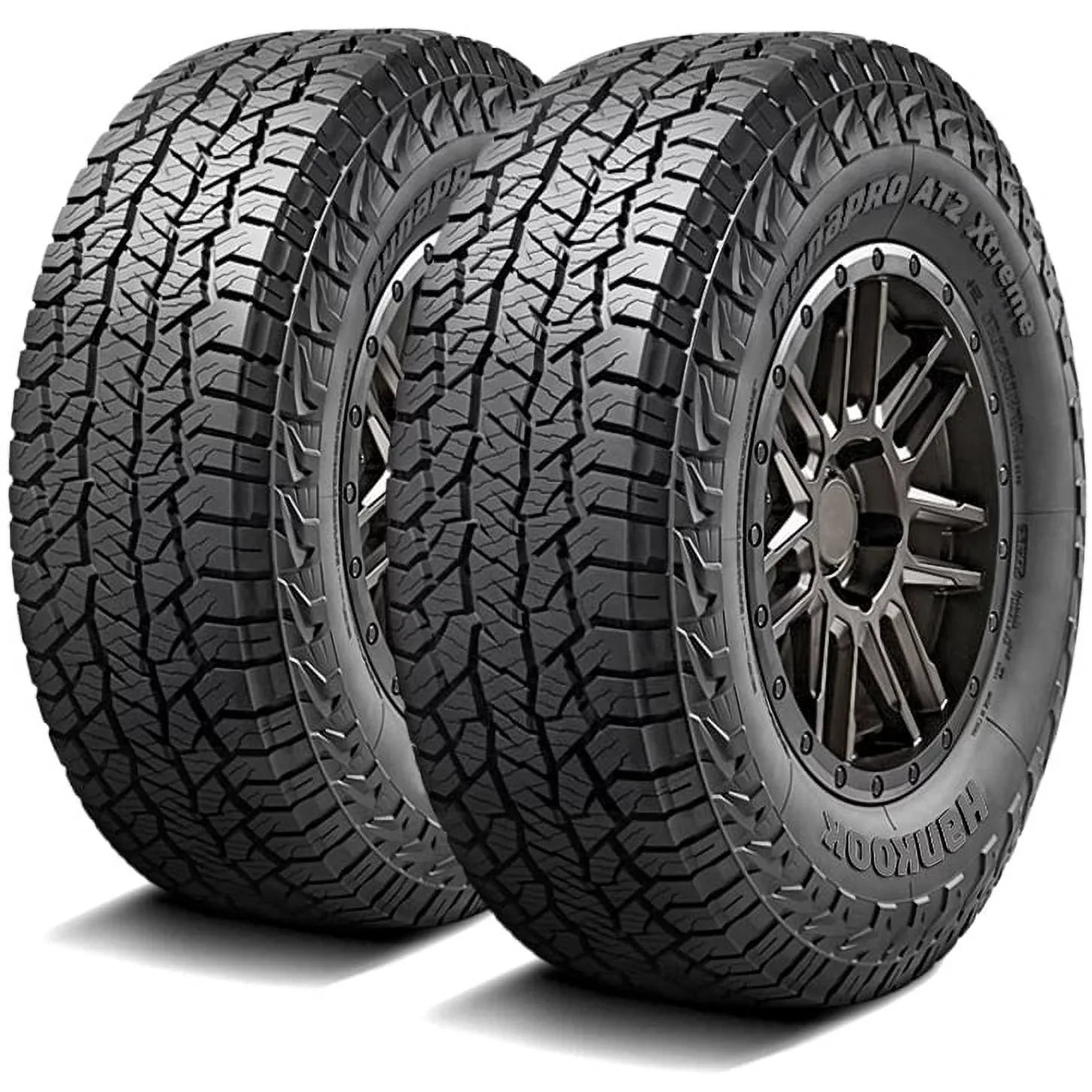 Pair of 2 (TWO) Hankook Dynapro AT2 Xtreme LT 275/70R18 Load E 10 Ply XT X/T Extreme Terrain Tires Fits: 2019-23 Ram 1500 Rebel, 2020-23 GMC Sizeierra 2500 HD AT4