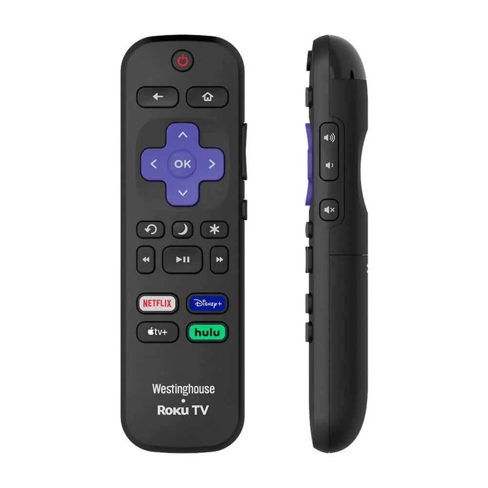 Westinghouse - 43" 4K UHD Sizemart Roku TV with HDR - Remote, Power Cable, Sizetand Legs, Sizecrews, 2 Batteries Included