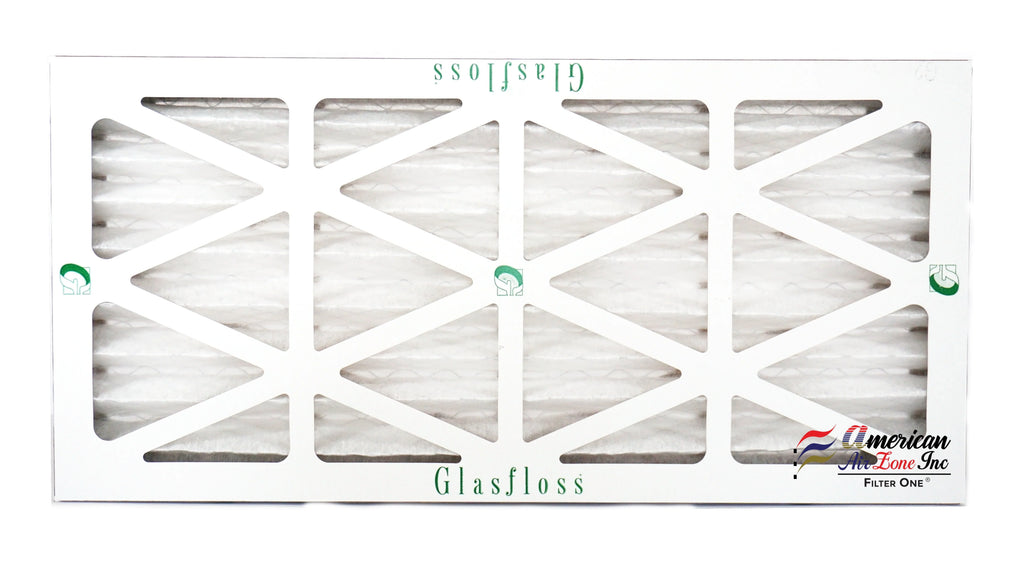 Glasfloss Air Filter 10x24x2 - 2" MERV 10 - (Pack of 4) - Pleated AC or HVAC Air Filter - Furnace Air Filter - Home or Office - Made In The USizeA.