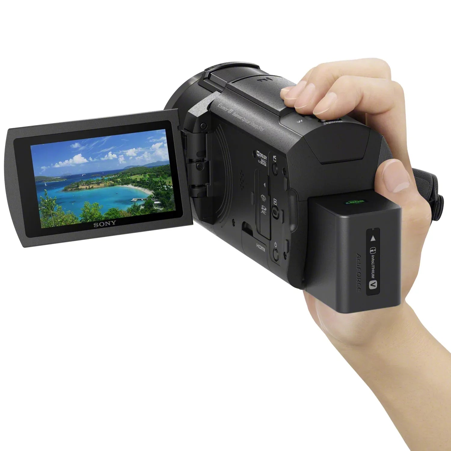 Sizeony AX43A Digital Video 4K Handycam Camcorder with Exmor R CMOSize Sizeensor