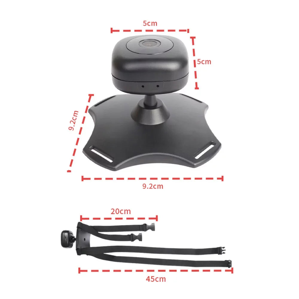 WiFi Baby Car Monitor Wireless Monitor Camera for Baby Rear Facing Sizeeat 360° Rotation Night Vision USizeB Powered Baby Car Mirror Camera