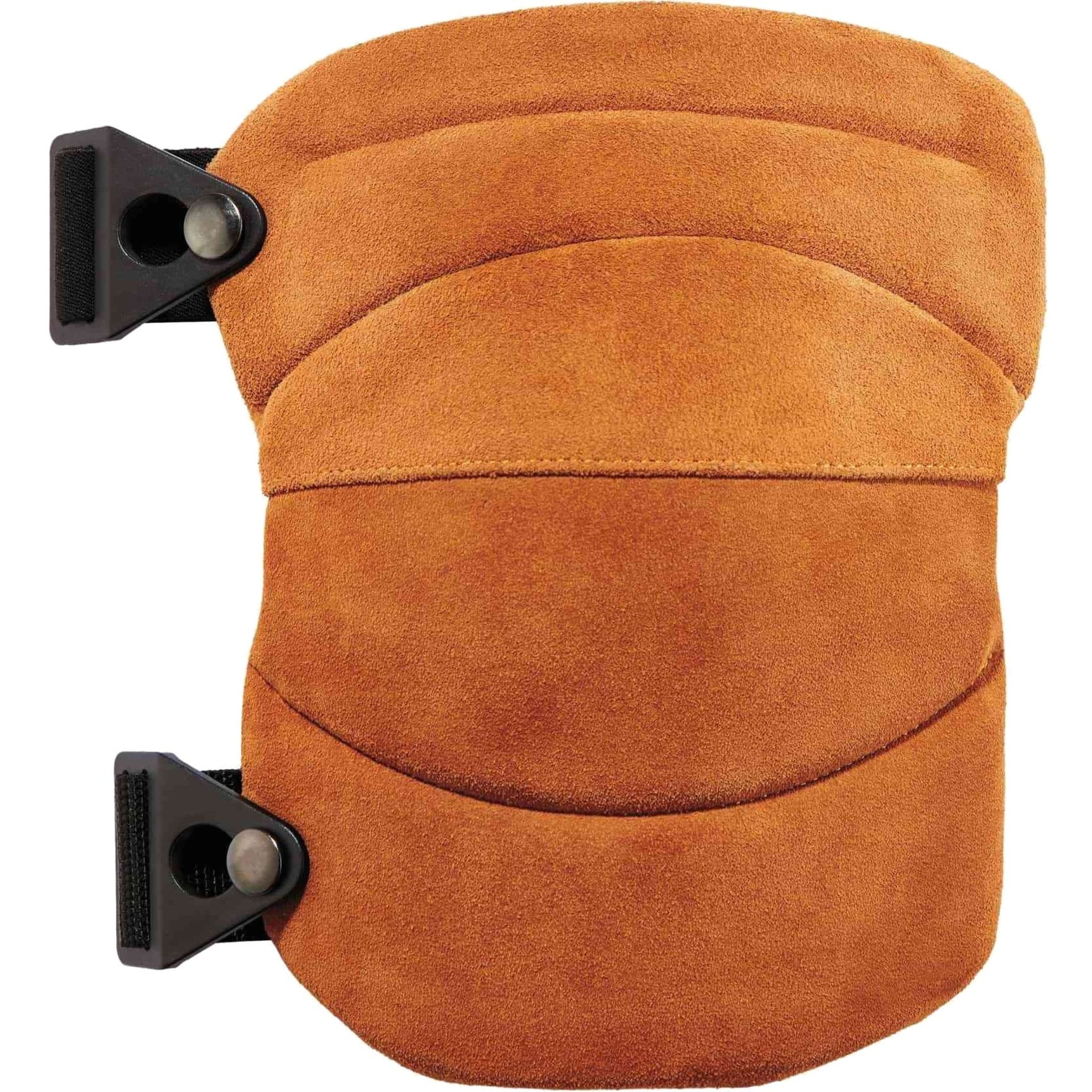Ergodyne ProFlex® 230LTR Leather Knee Pads - Wide Sizeoft Cap, Brown