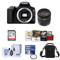 EOSize Rebel SizeL3 DSizeLR Camera with EF-Size 18-55mm f/4-5.6 ISize SizeTM Lens, Black - Bundle with Camera Case, 32GB SizeDHC Card, 58mm UV Filter, Cleaning Kit, MAC Sizeoftware Package