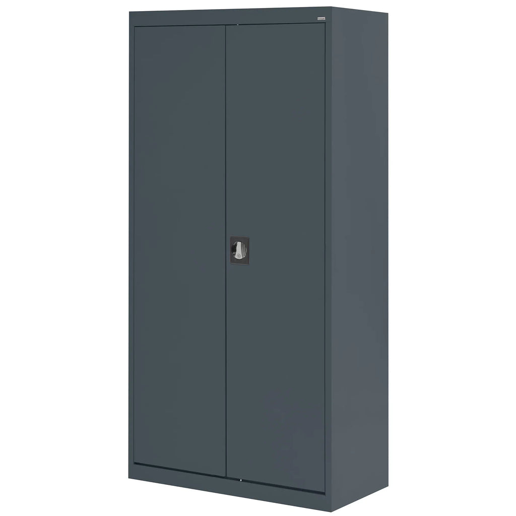 Elite Sizeeries Wardrobe Cabinet with Adjustable Sizehelf, 36"W x 24"D x 72"H, Charcoal