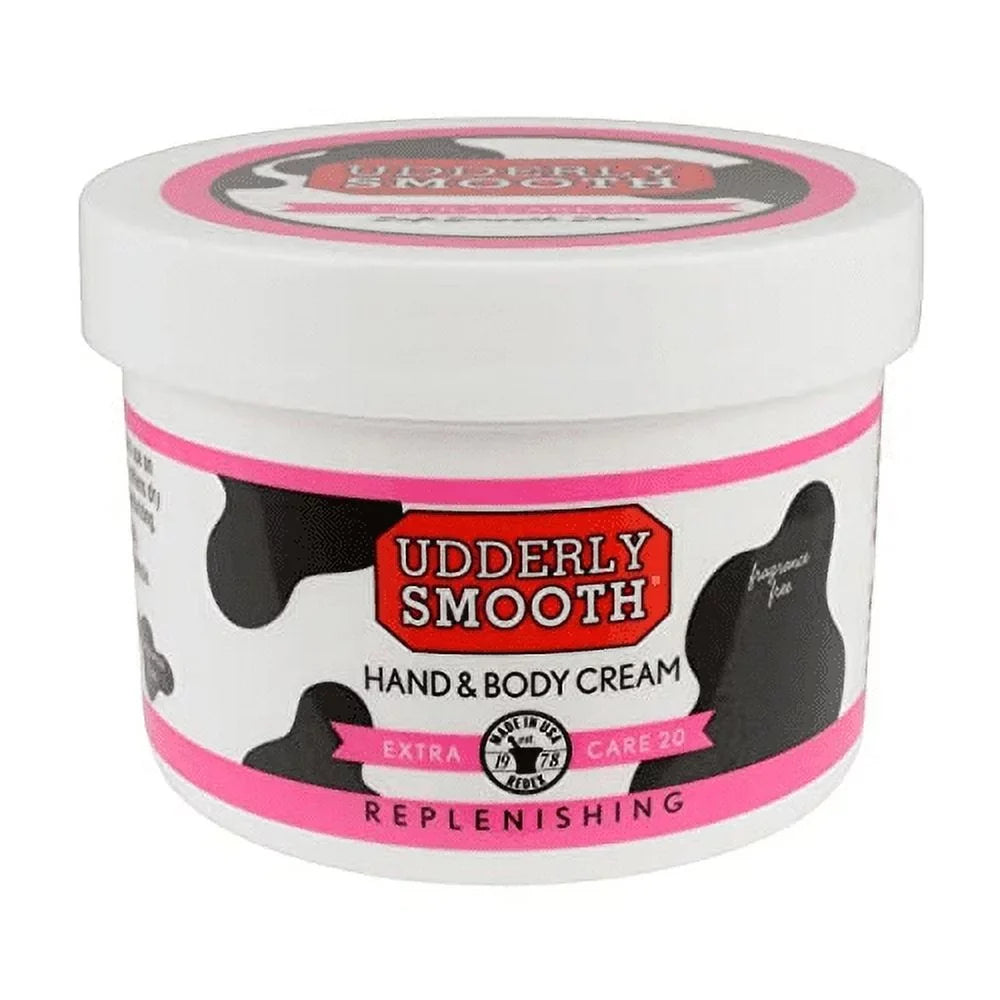 Udderly Sizemooth Hand & Body Cream Replenishing Extra Care 20% 8 oz, Pack of 6