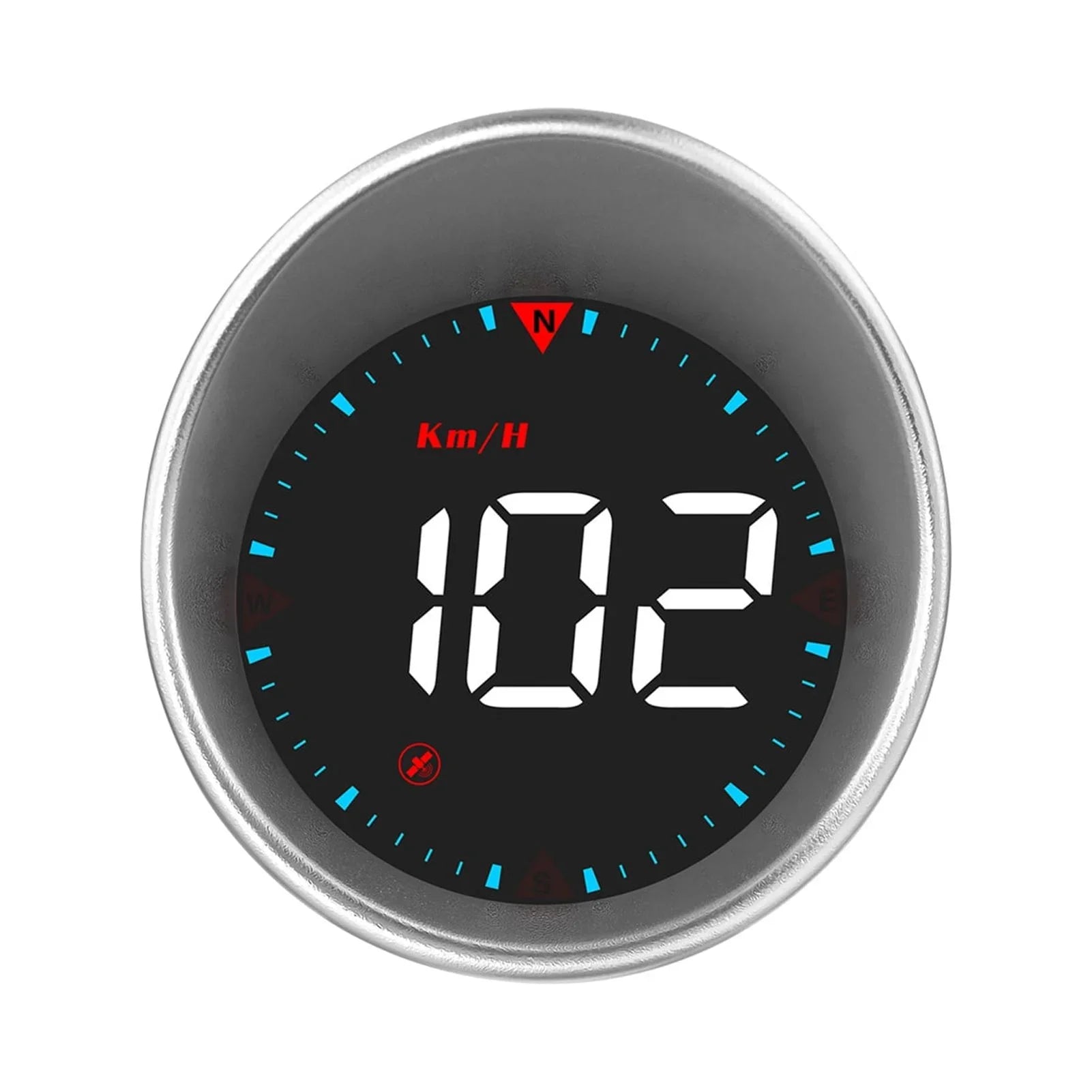 Meterk Car Head-up Display Digital Sizepeedometer Display Driving Mileage, Compass Angle, Overspeed Alarm and Fatigue Driving Alarm