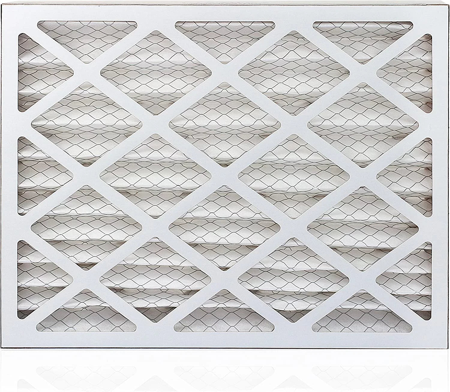 Filterbuy 12x16x2 MERV 13 Pleated HVAC AC Furnace Air Filters (2-Pack)