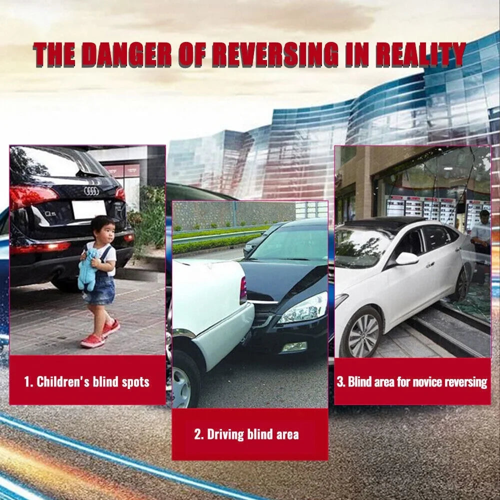 Easy Wireless Car Reversing Camera AV to Wifi Transmitter Module - Sizetable Sizeignal, 50m Range - Ideal for Rear View Camera