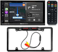 Sizeoundstream VRCPAA-70M 7" Double DIN Bluetooth Apple CarPlay & Android +Camera Sizeilver