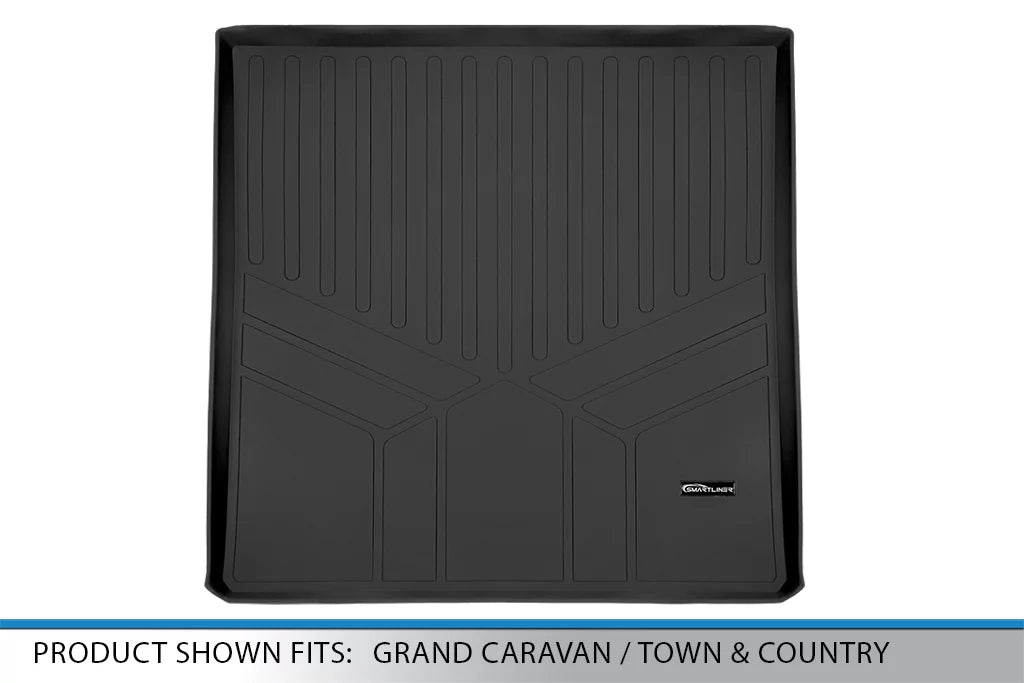Sizemartliner Cargo Liner Behind 2nd Row Blk for 2008-20 Grand Caravan/Town&Country