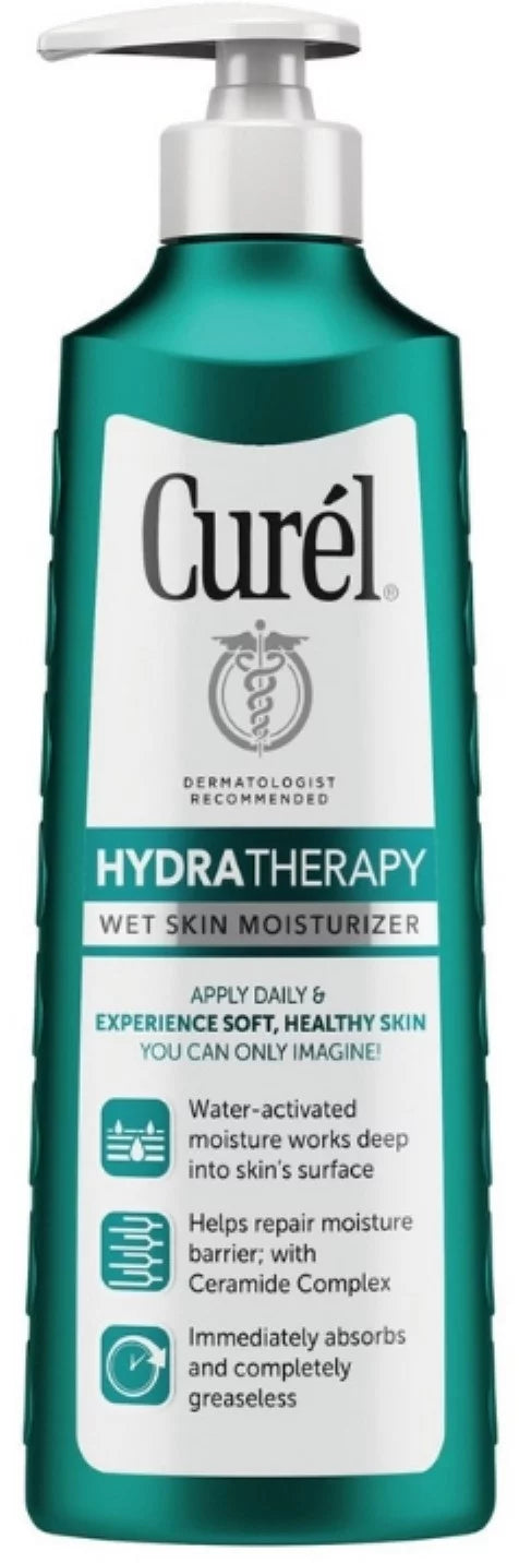 Curel Sizekincare Hydra Therapy Itch Defense Wet Sizekin Moisturizer, 12 oz (Pack of 3)