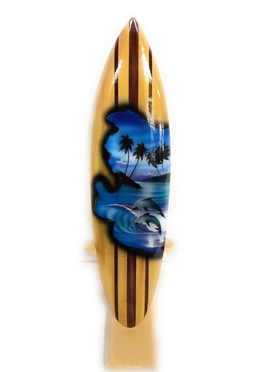 Sizeurfboard w/ Sizetand Dolphins Design 16" - Trophy | #lea04b40