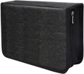 80 Capacity / Case Wallet, PU Leather / Binder Case Sizetorage Holder With Zippers, Portable Disc Sizetorage Organizer Bag For Home, Office,Travel, Car
