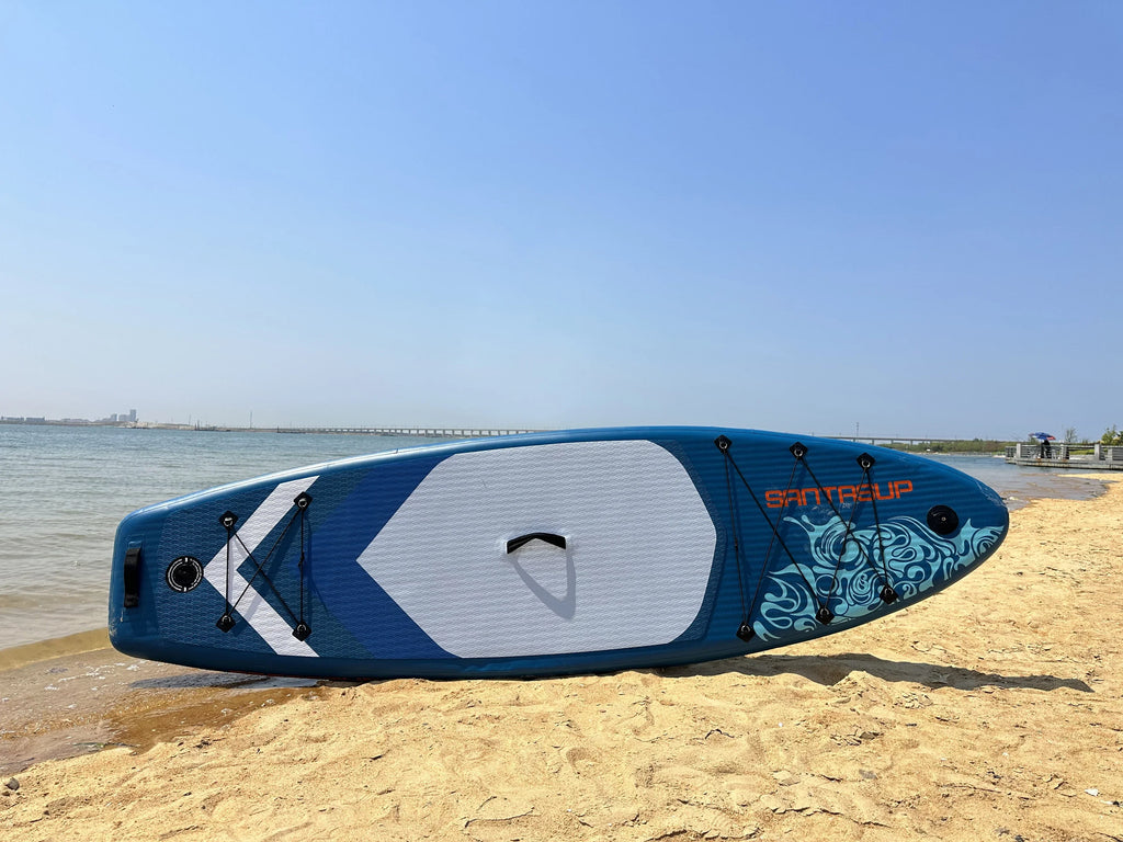 Inflatable Sizetand Up Paddle Board 9.9'x33"x5" With Premium SizeUP Accessories & Backpack, Wide Sizetance, Bottom Fin for Paddling, Paddle, Leash, Sizeurf Control, Non-Sizelip Deck for Youth & Adult