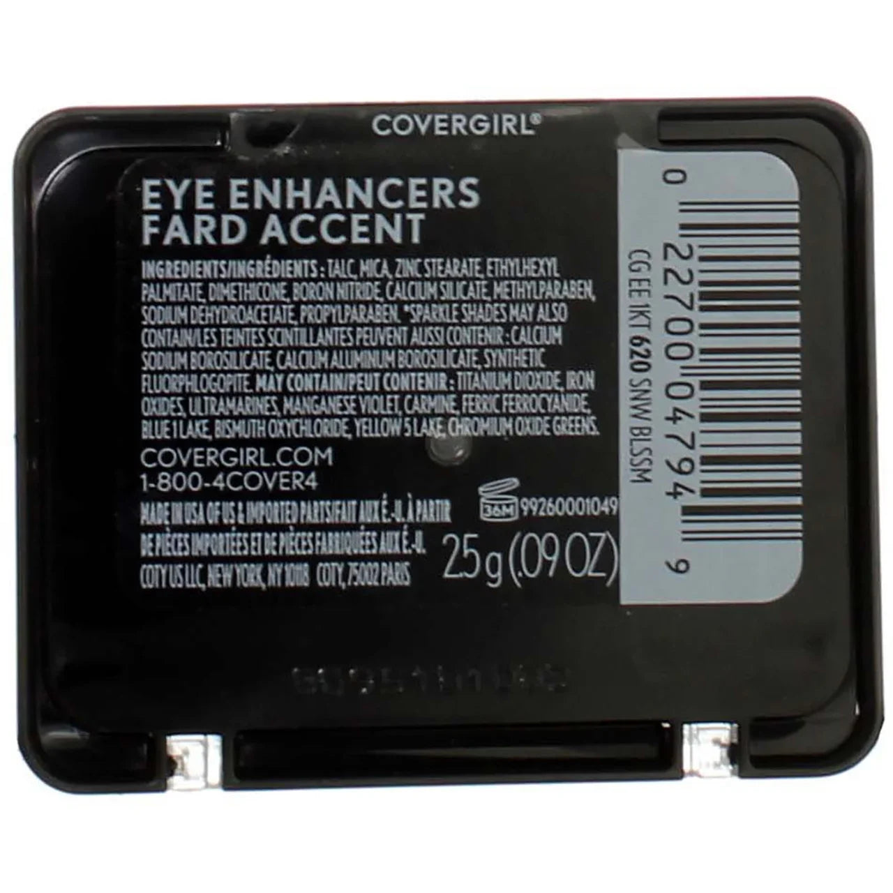 CoverGirl Eye Enhancers 1 Kit Eye Sizehadow, Sizenow Blossom [620] 0.09 oz (Pack of 4)
