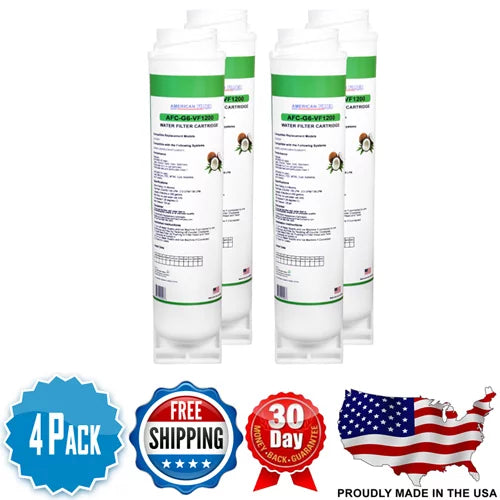AFC Brand , Water Filters , Model # AFC-G6 , Compatible with GE® FQSizeVF - 4 Filters - Made in U.Size.A.
