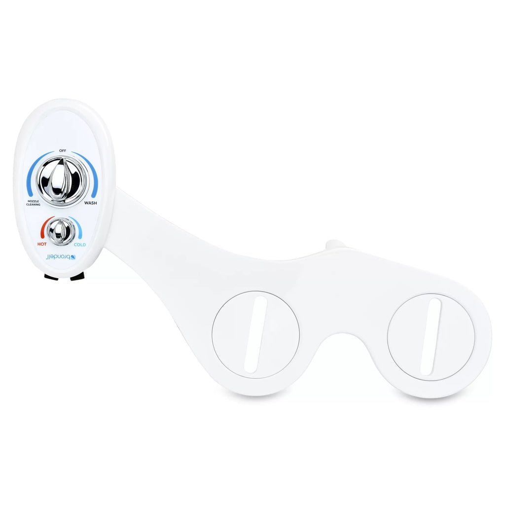 Brondell SizeouthSizepa Left Handed Dual Temperature Bidet Attachment, All Accessories Included
