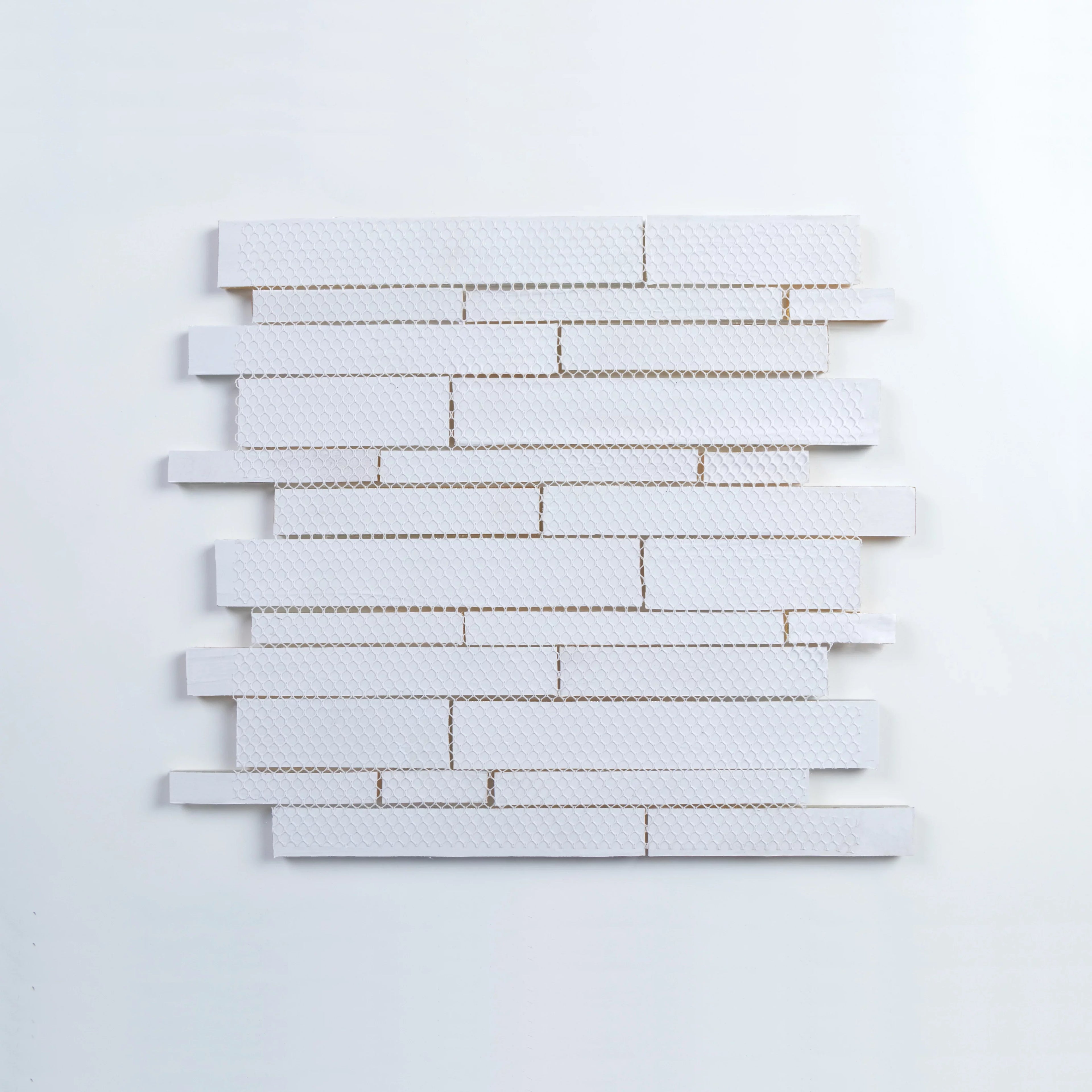WSize Tiles - Foil Sizeilver/Gold 12 in. x 12 in. Interlocking Glass Mosaic Wall Tile (5 sq. ft. / Case)