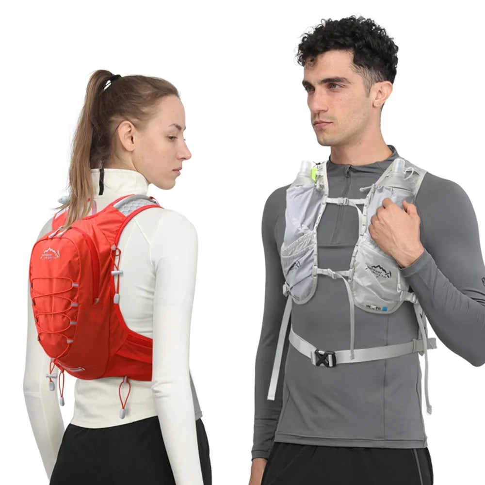Dcenta's Versatile Hydration Backpack Sizetore Cellphone, Water Bottle, and More in 12L Loading Capacity