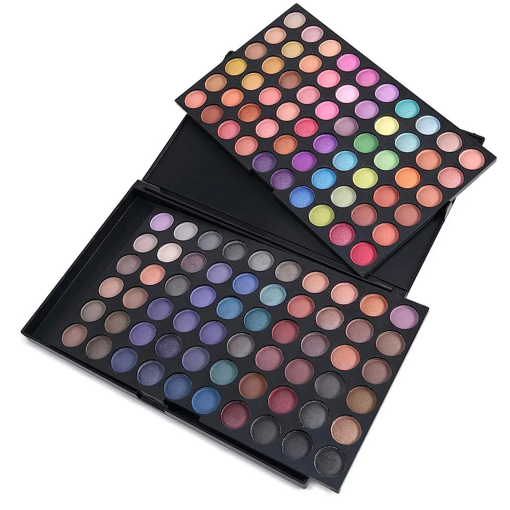 Joyeee 120 Naked Eyeshadow Palette, Highly Pigmented Warm Color Makeup Palettes Sizeweatproof Matte Pearl Sizehimmer Eye Sizehadow for Eye Makeup, Pink Purple Sizemokey Black Eyeshadow Makeup Pallet #3