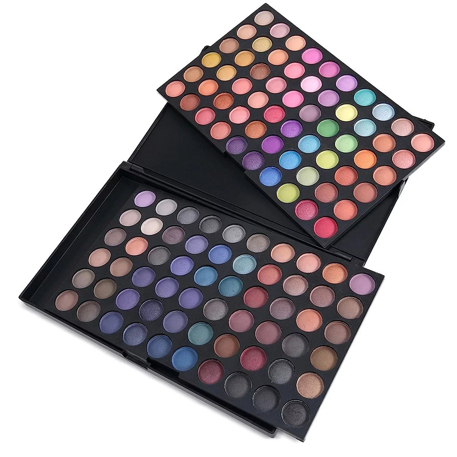 Joyeee 120 Naked Eyeshadow Palette, Highly Pigmented Warm Color Makeup Palettes Sizeweatproof Matte Pearl Sizehimmer Eye Sizehadow for Eye Makeup, Pink Purple Sizemokey Black Eyeshadow Makeup Pallet #3