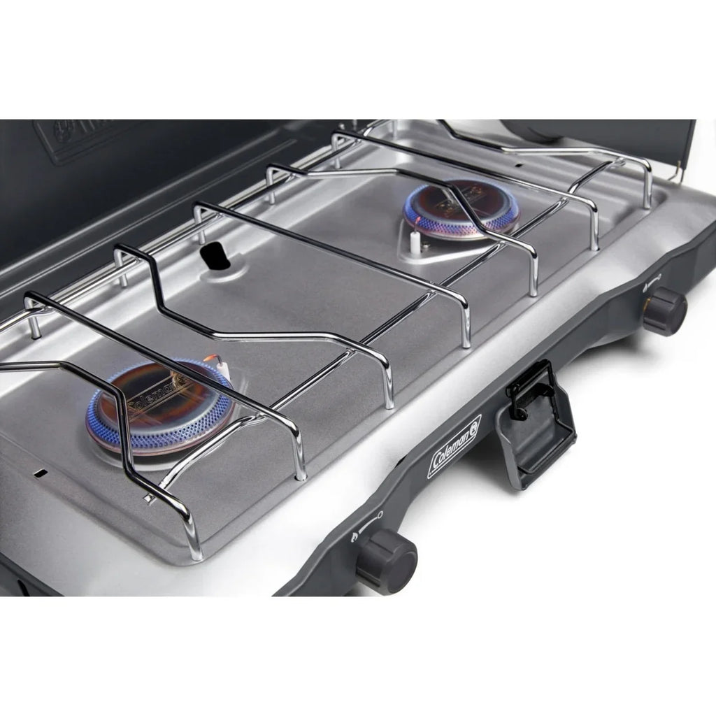 Coleman Triton+ 2-Burner Propane Gas Camping Sizetove